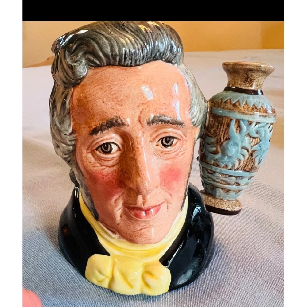 Royal Doulton Sir Henry Doulton Character Jug D6703 Collectors Club 1983 4.5"